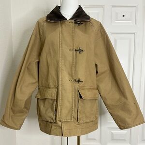 Mango Jacket with Dark Brown Collar